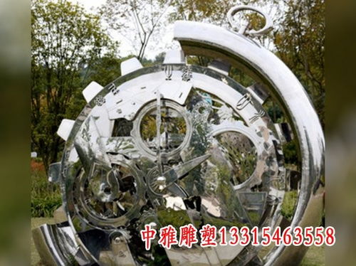 不銹鋼齒輪雕塑 渭南金屬雕塑齒輪加工廠(chǎng) 中雅雕塑