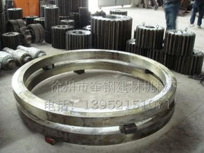 1.5米型 加工活性炭轉(zhuǎn)爐大齒輪滾圈全套配件 徐州市奎鋼建材機(jī)械廠(chǎng)